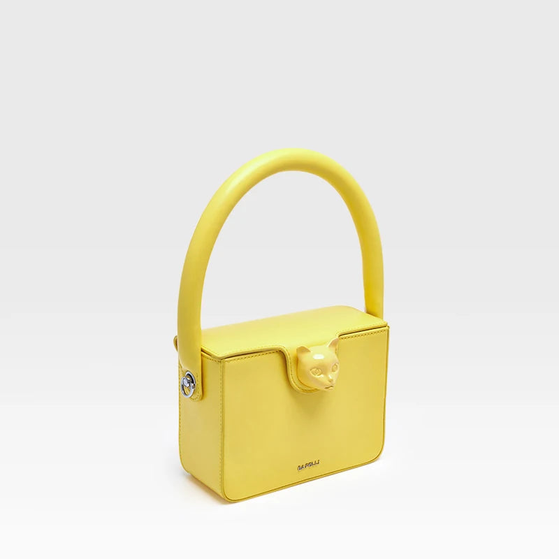 BAFELLI Boxy Leather Flap Shoulder Bag