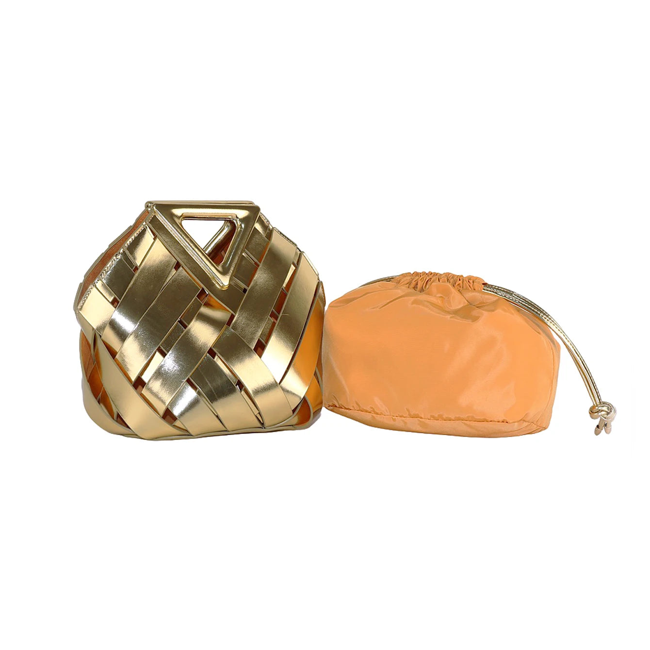 Gold Bags Purses for Shoulder Bags Crossbody Bag Handmade