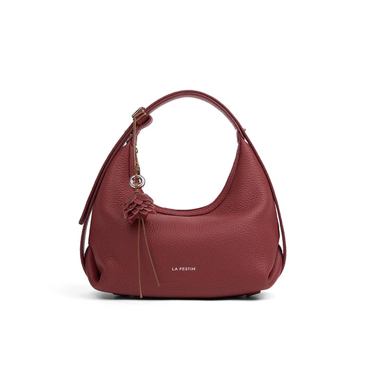 LA FESTIN Half Moon Crossbody Bag