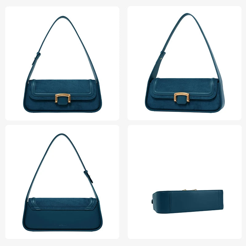 LA FESTIN Large Leather Shoulder Bag