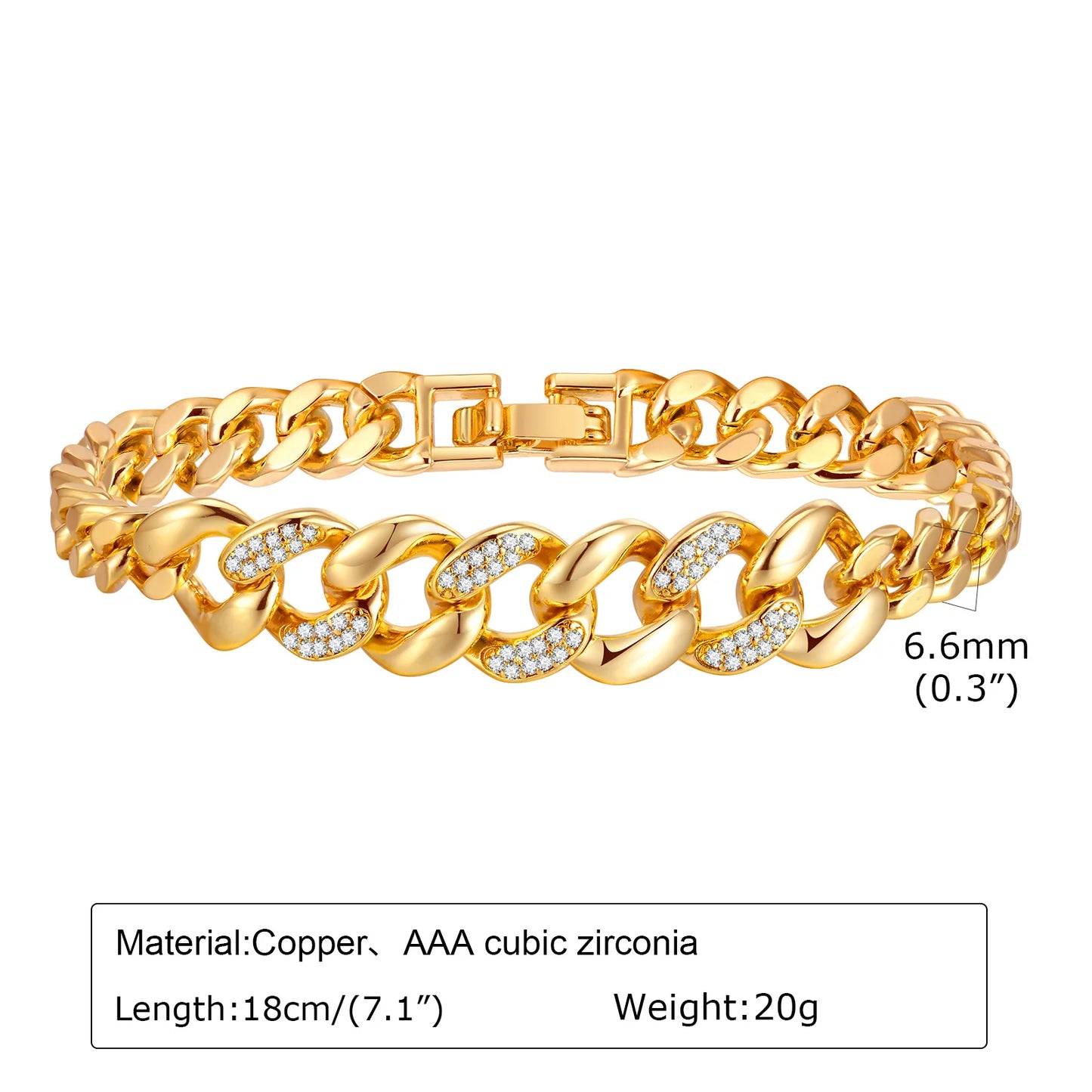 Paperclip Chain Bracelet