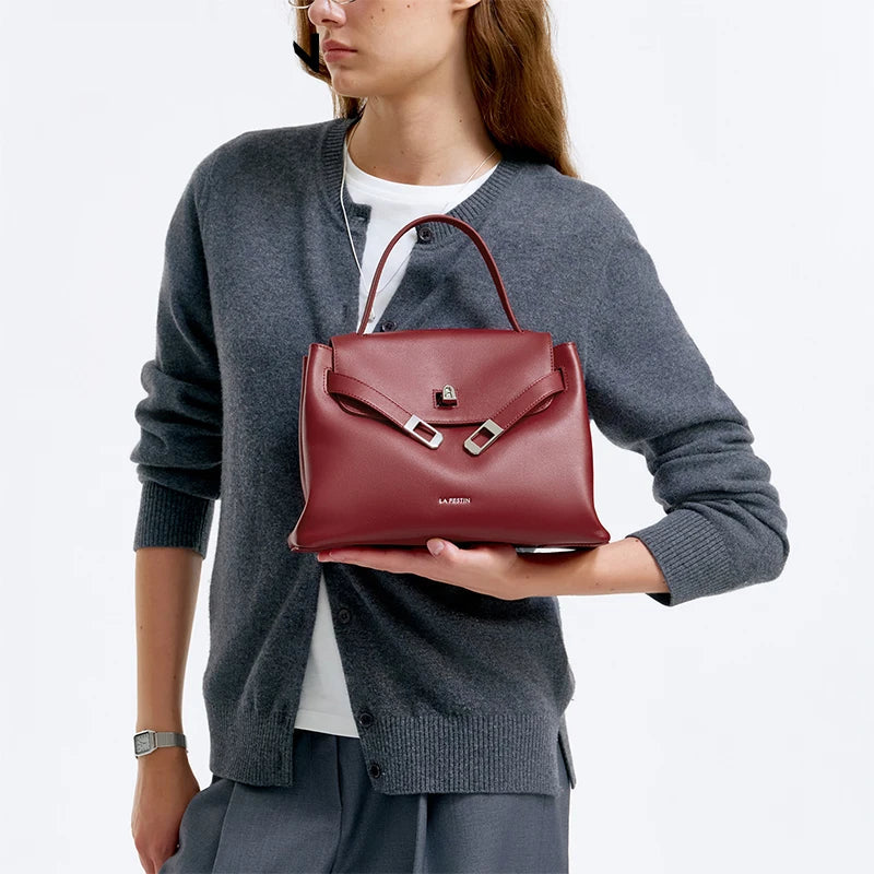 LA FESTIN Leather Shoulder Crossbody Bag