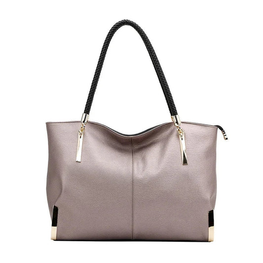 FOXER Cowhide Leather Tote Bag