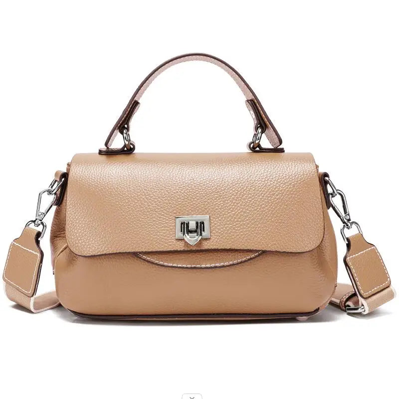 Mini Leather Top Handle Bag