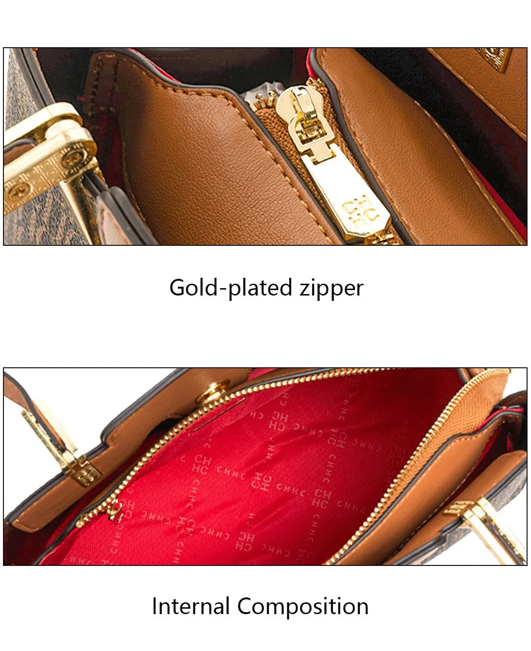 Light Luxury Brand Letter Print Handbag with Letter Pendant Design Unique and Elegant Popular Fashion Niche High Quality