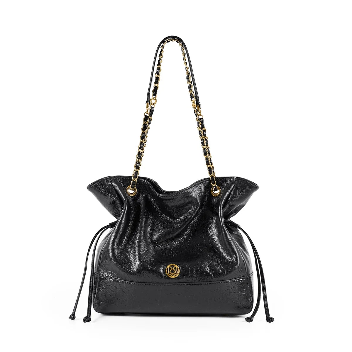 FOXER Women’s Large Leather Bucket Bag