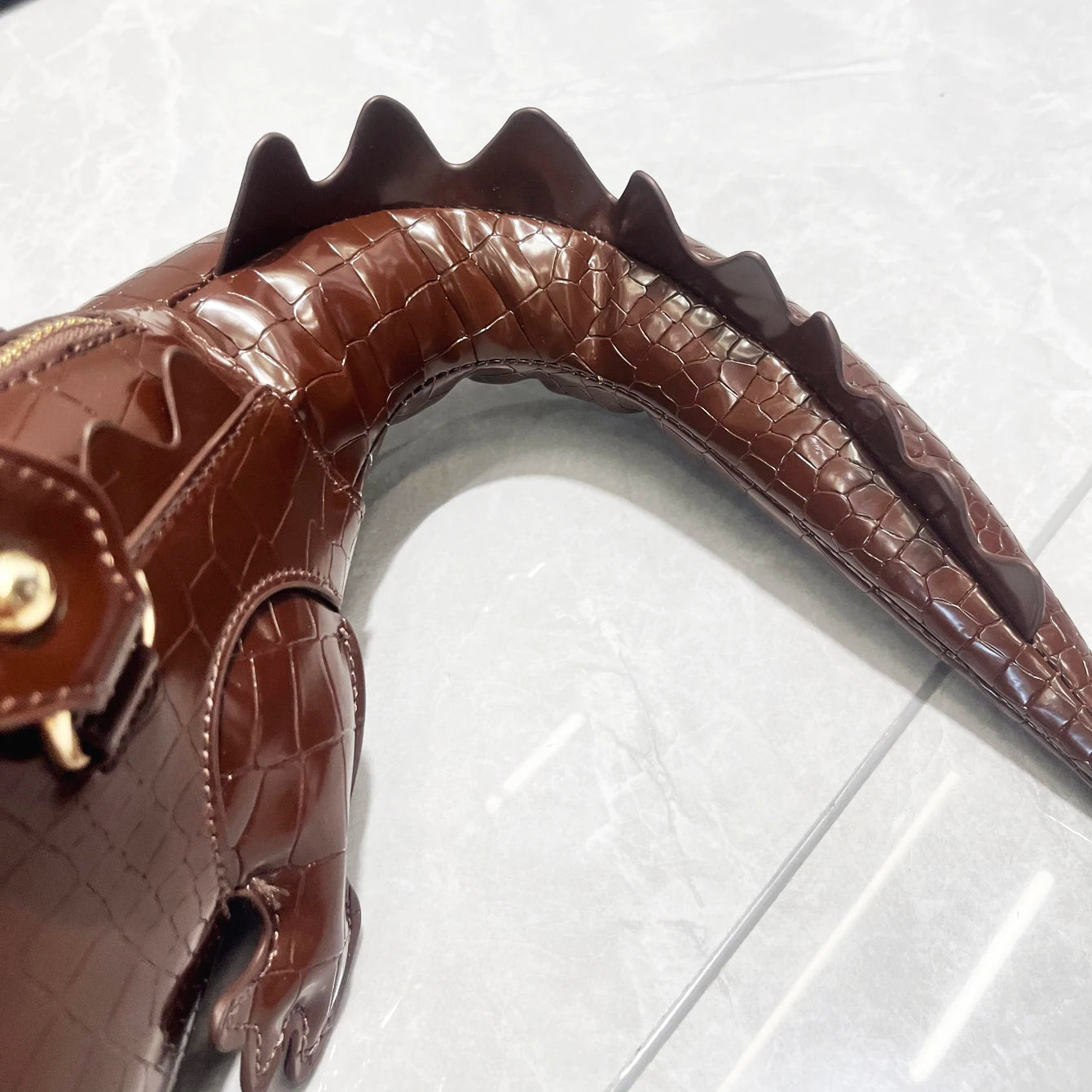Handmade PU Leather Shoulder Bag