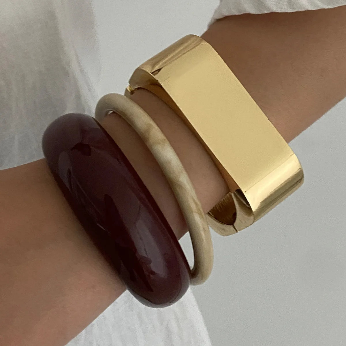 Square Cuff Bracelet