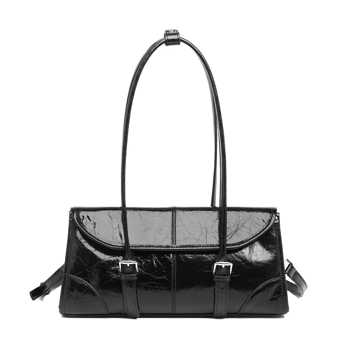 FOXER Women’s Large Leather Underarm Bag 2026