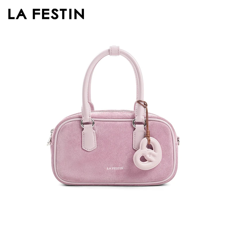LA FESTIN Leather Crossbody Handbag
