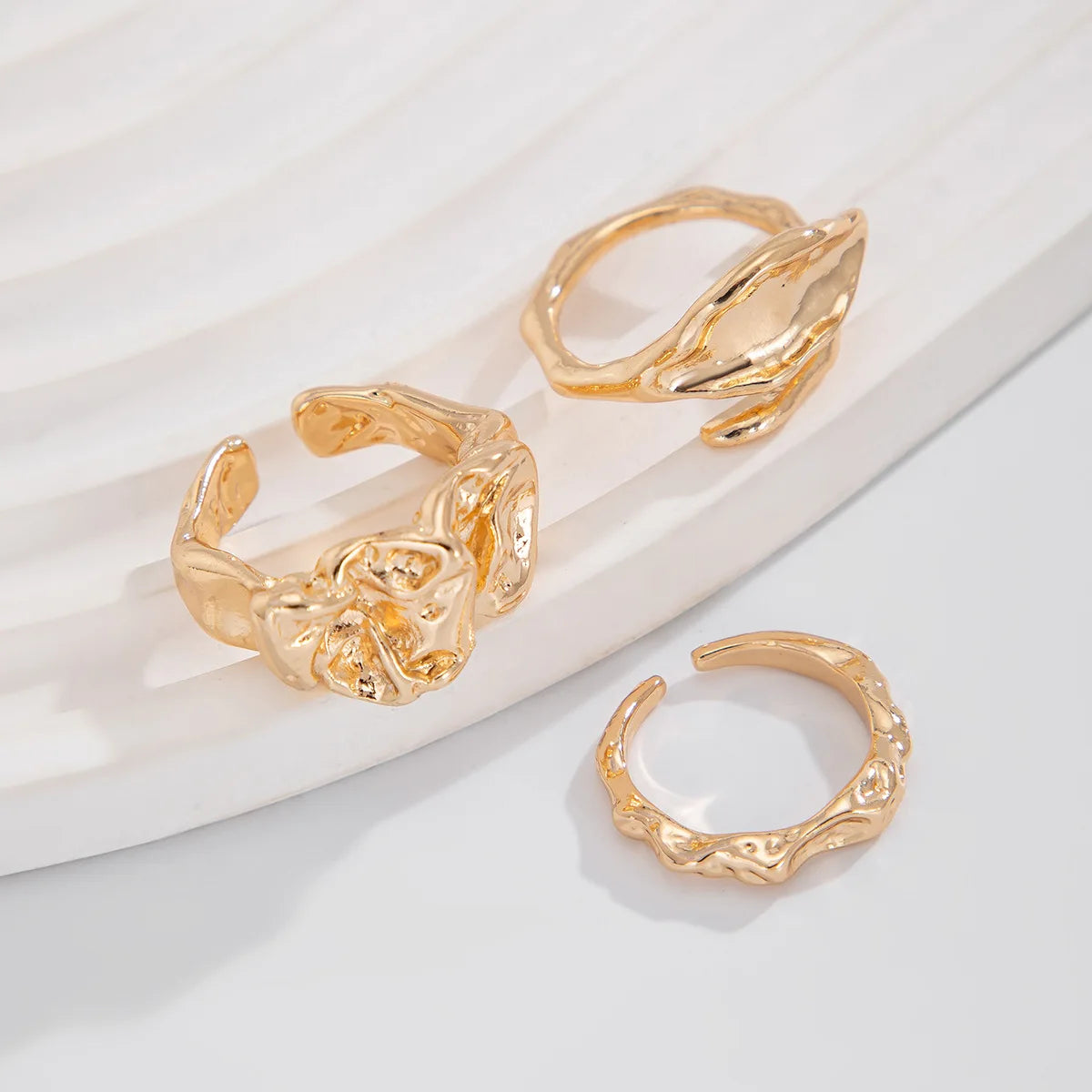 Sun & Starfish Ring Set