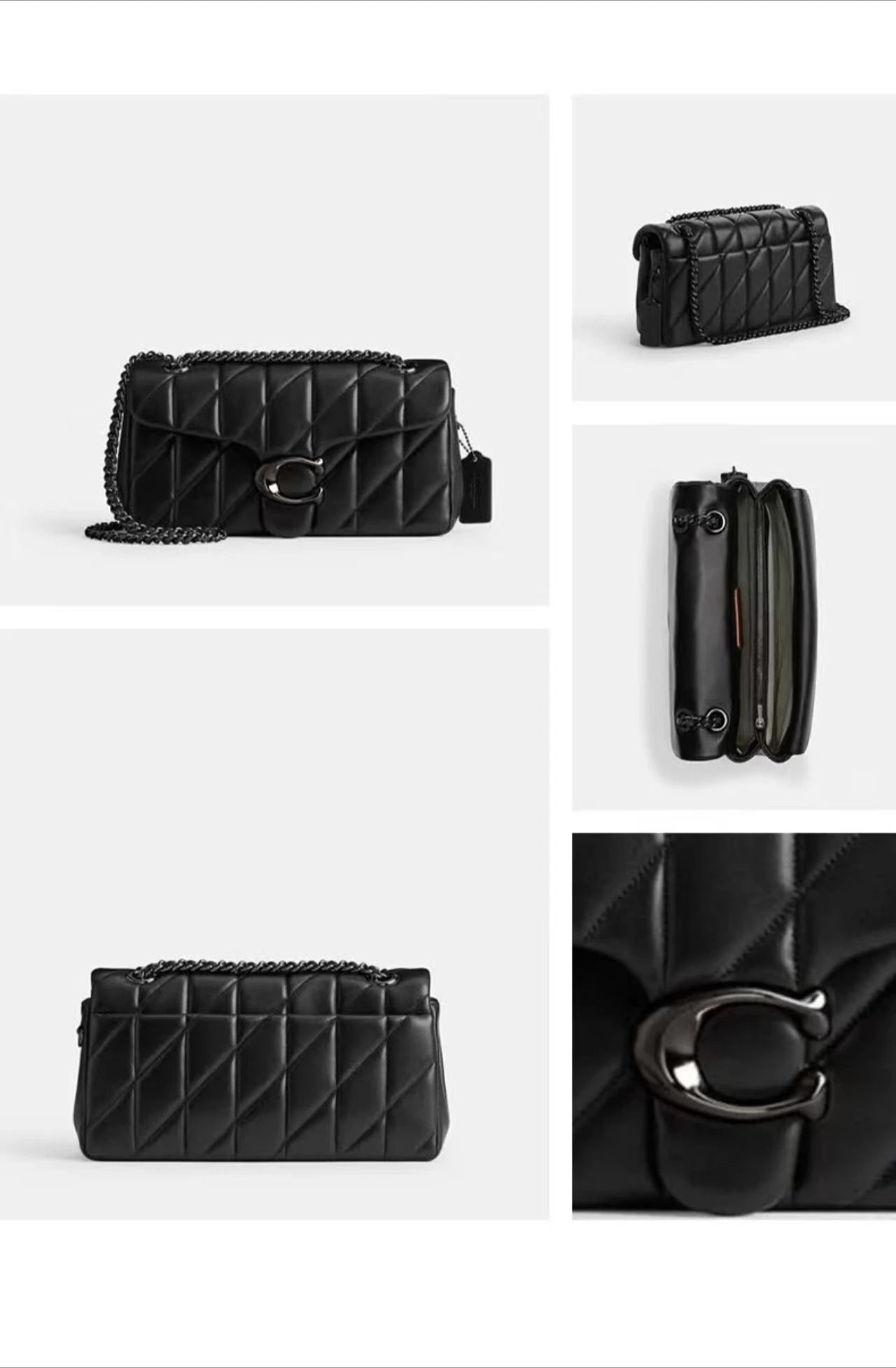 Diamond Chain Crossbody Bag