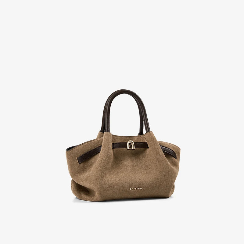 LA FESTIN Leather Bucket Bag