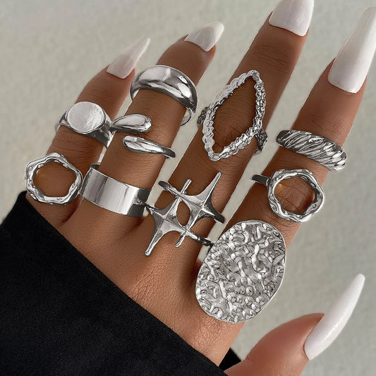 Water Drop Ring Set