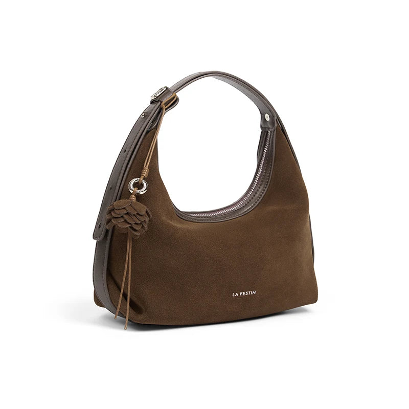 LA FESTIN Small Leather Shoulder Bag