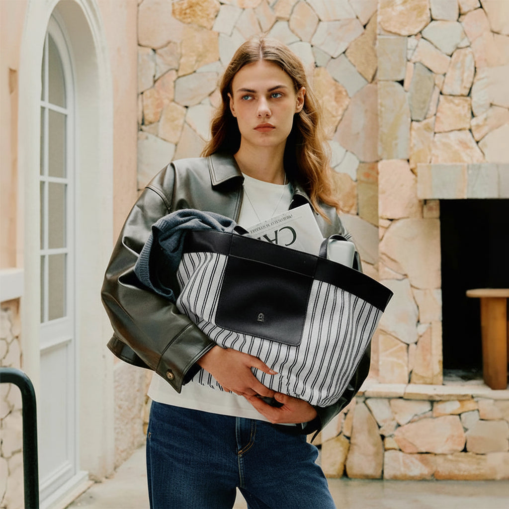 LA FESTIN Double-Sided Tote Bag