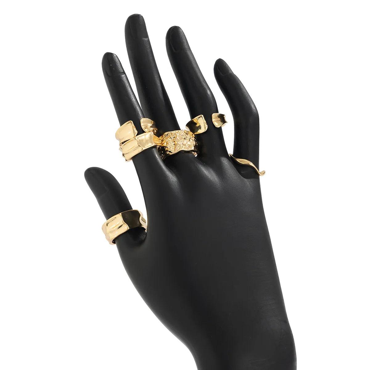 Sun & Starfish Ring Set