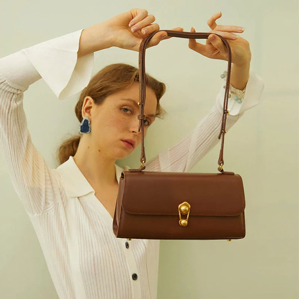 LA FESTIN Leather Shoulder Crossbody Bag
