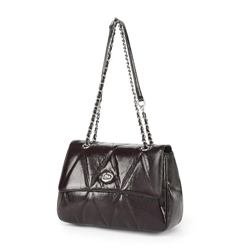 LA FESTIN Chain Shoulder Crossbody Bag 2026