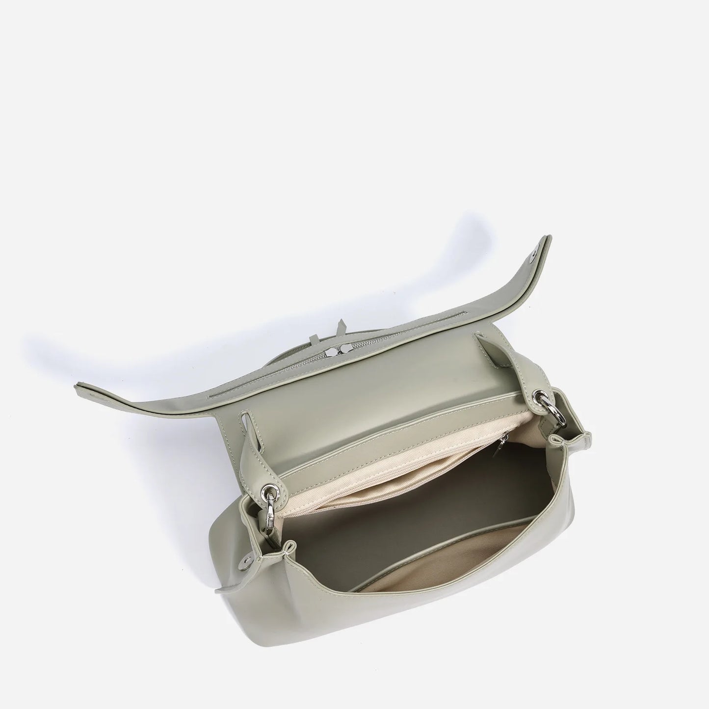 YANATARI Leather Underarm Shoulder Bag