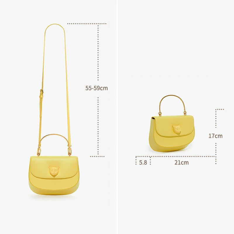 Genuine Leather Crossbody Bag
