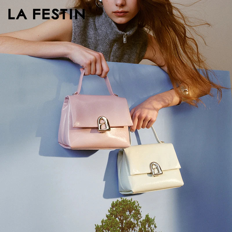 LA FESTIN Small Top Handle Crossbody Bag
