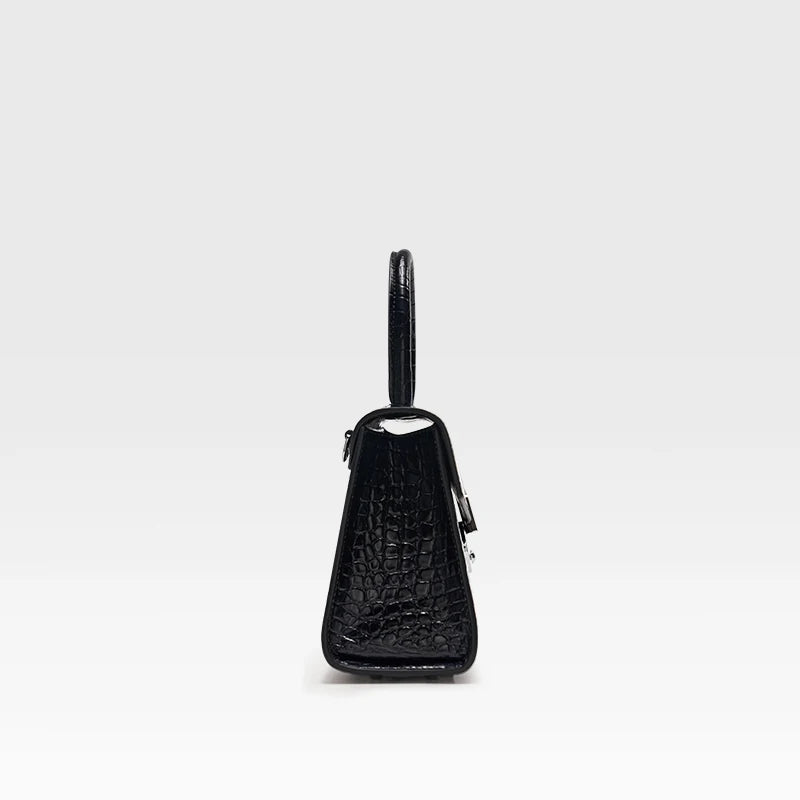 BAFELLI Crocodile Leather Crossbody Bag