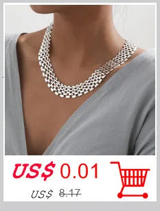 Snake Chain Ball Pendant Choker
