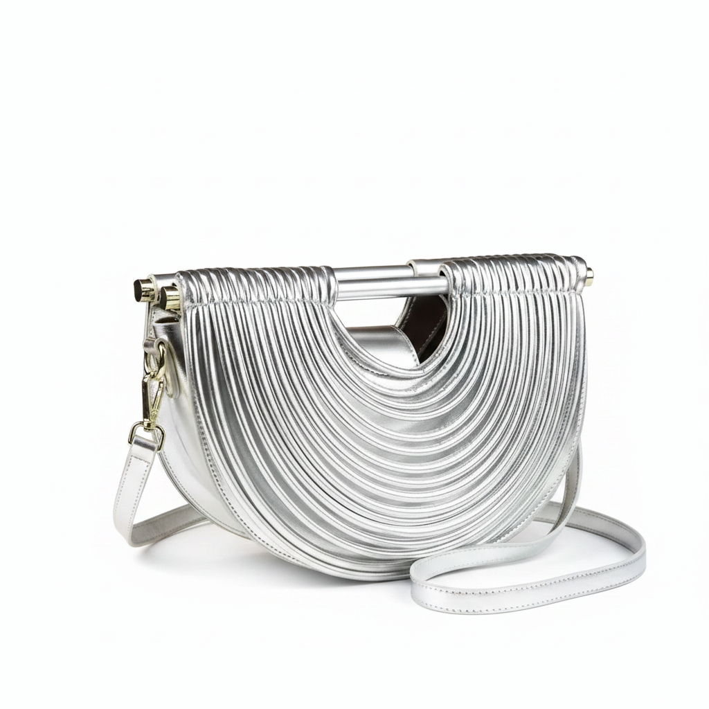 Gold Moon Handwoven Clutch Bag