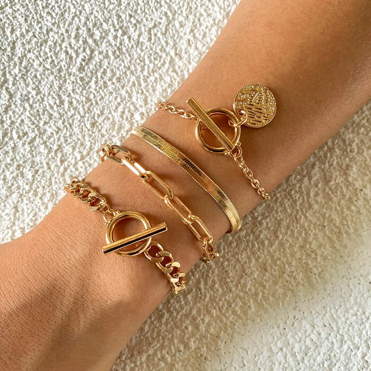 Coin Chain Bracelet