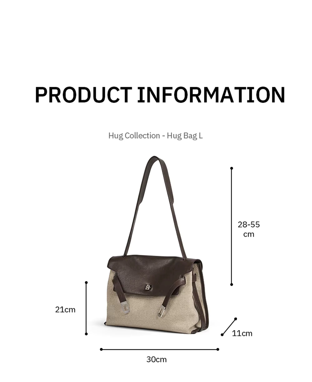 LA FESTIN Large Shoulder Tote Bag