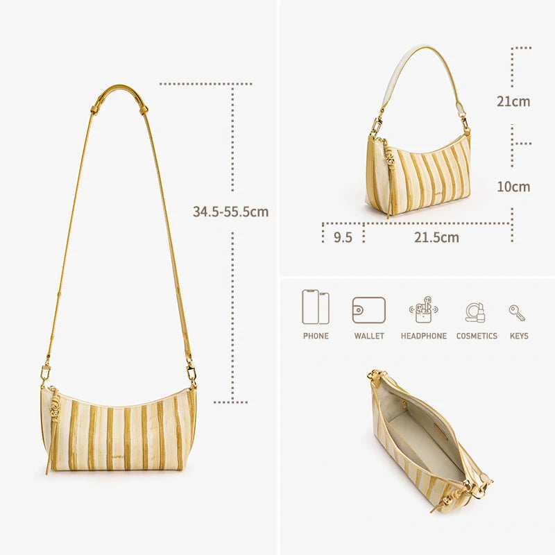 Vintage Leather Tassel Tote