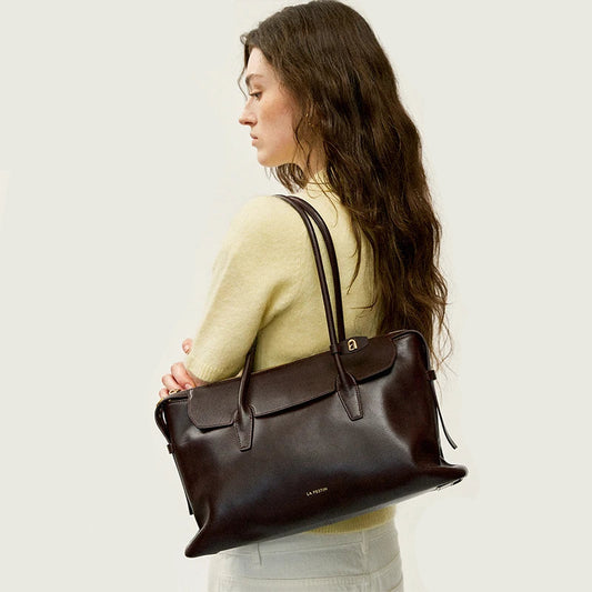 LA FESTIN 2026 Luxury Leather Laptop Tote Bag