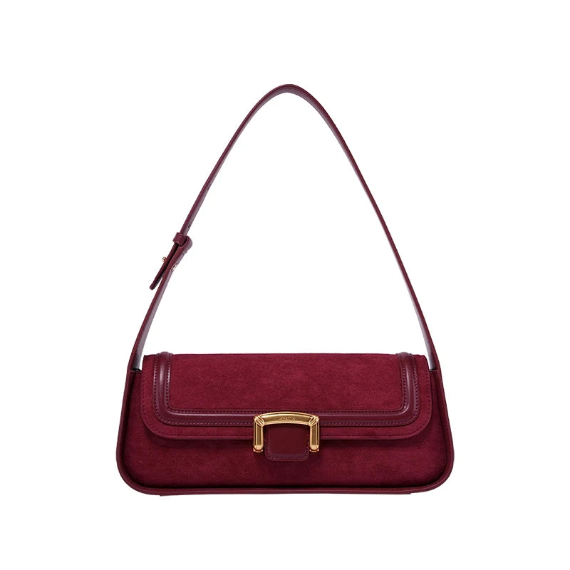 LA FESTIN Large Leather Shoulder Bag