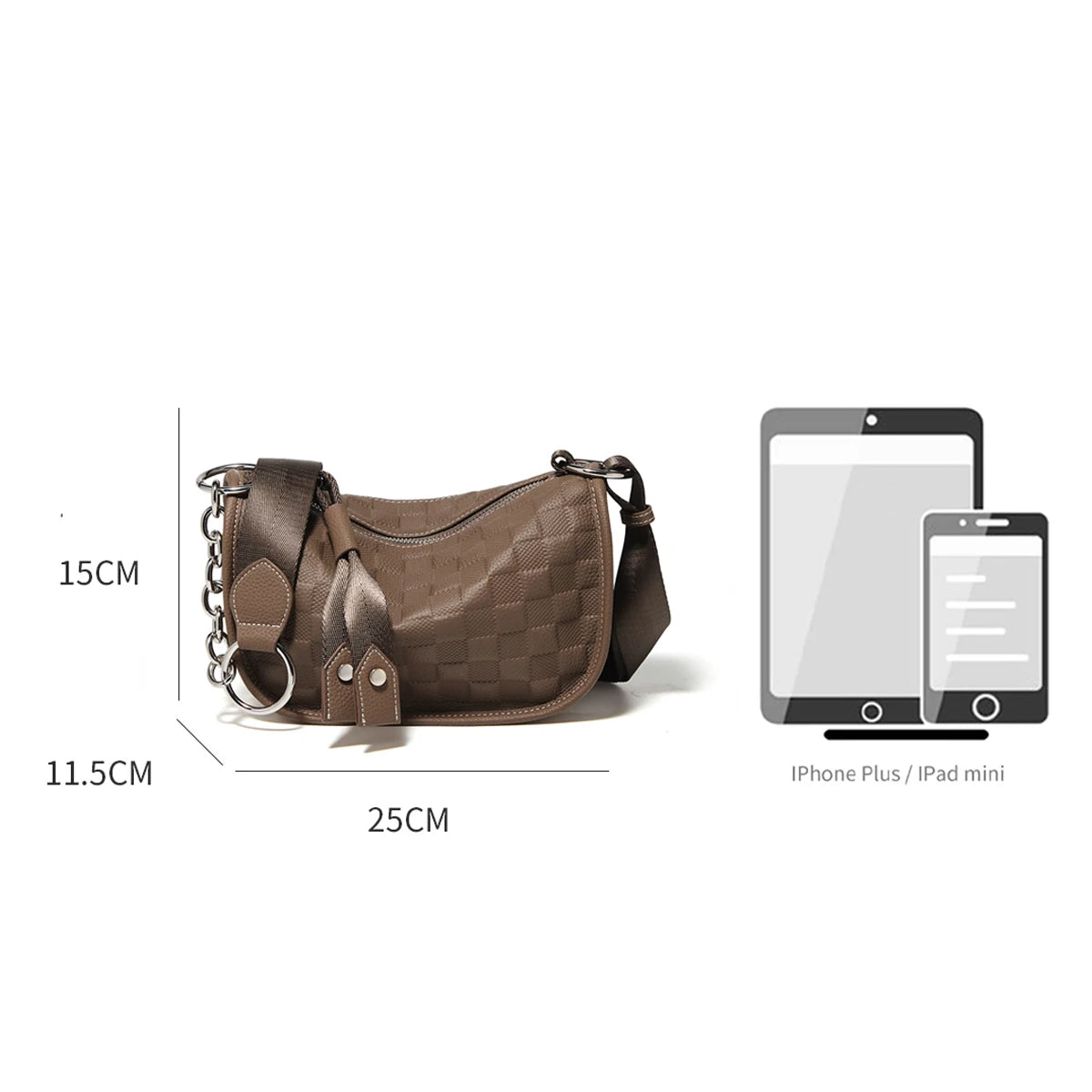 FOXER Women’s Mini Leather Sling Bag