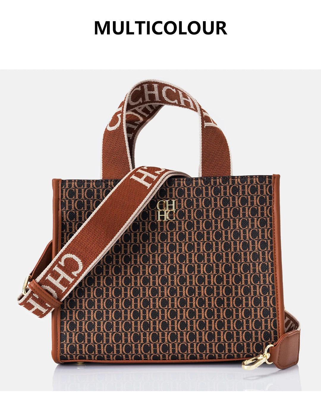 Embossed PU Leather Tote Bag