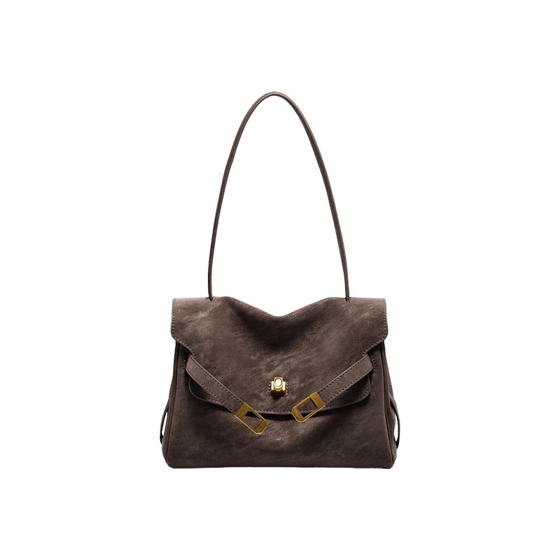 FOXER Women’s Retro Leather Tote Bag 2026