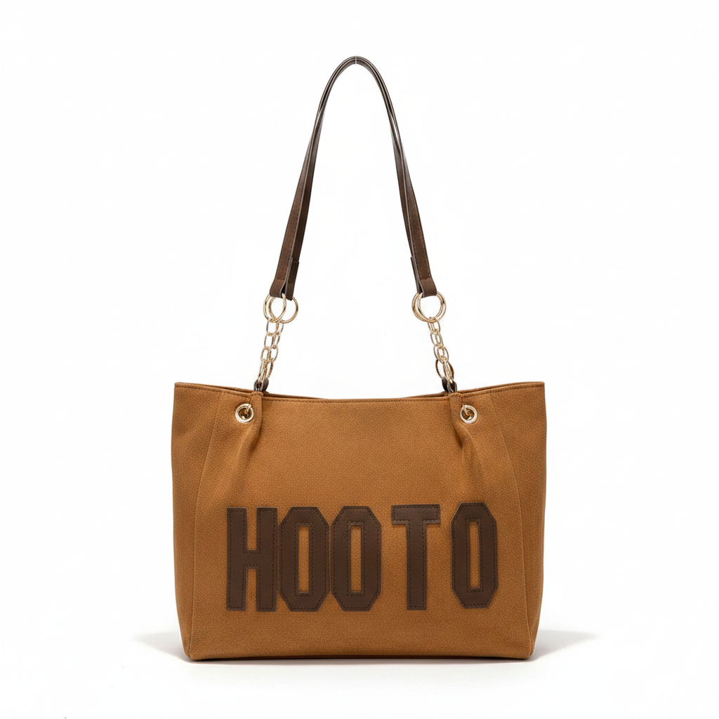 Solid Color Shoulder Bag