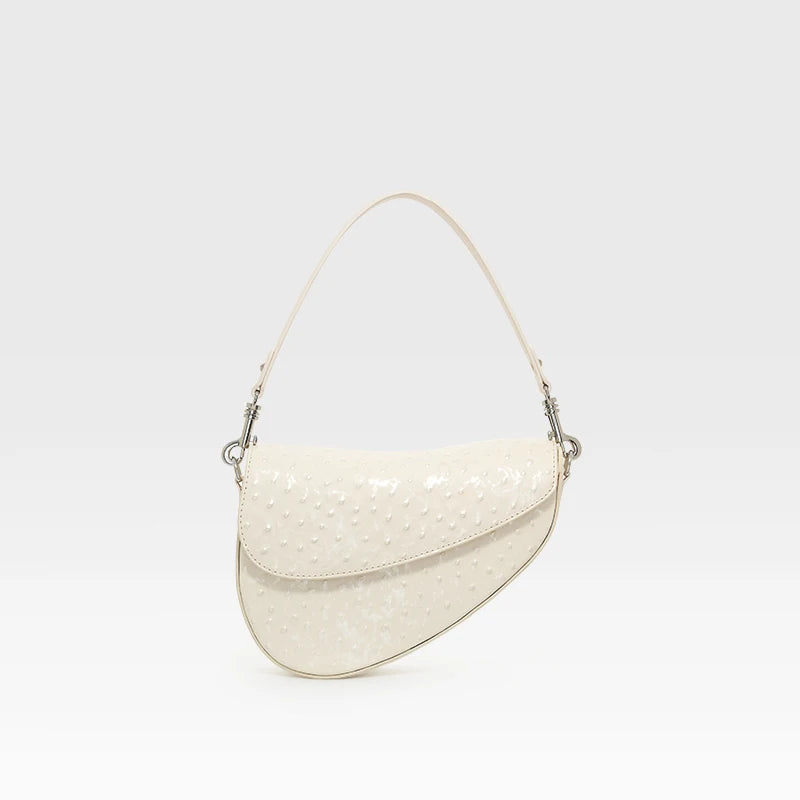 BAFELLI 2026 Leather Saddle Crossbody Bag