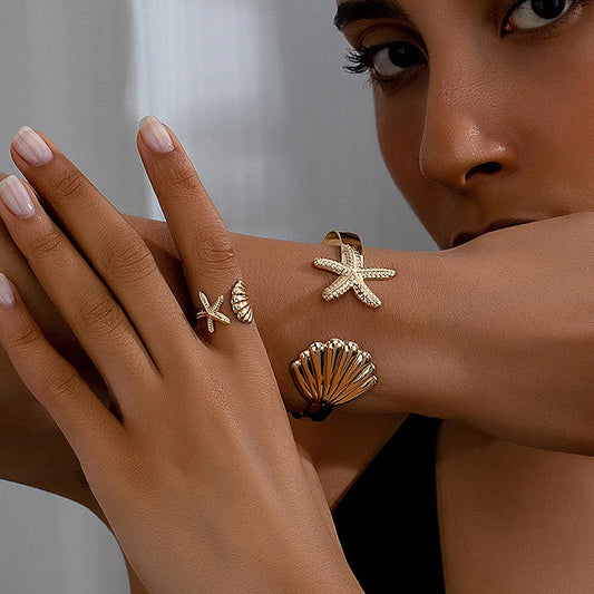 Starfish Shell Bracelet