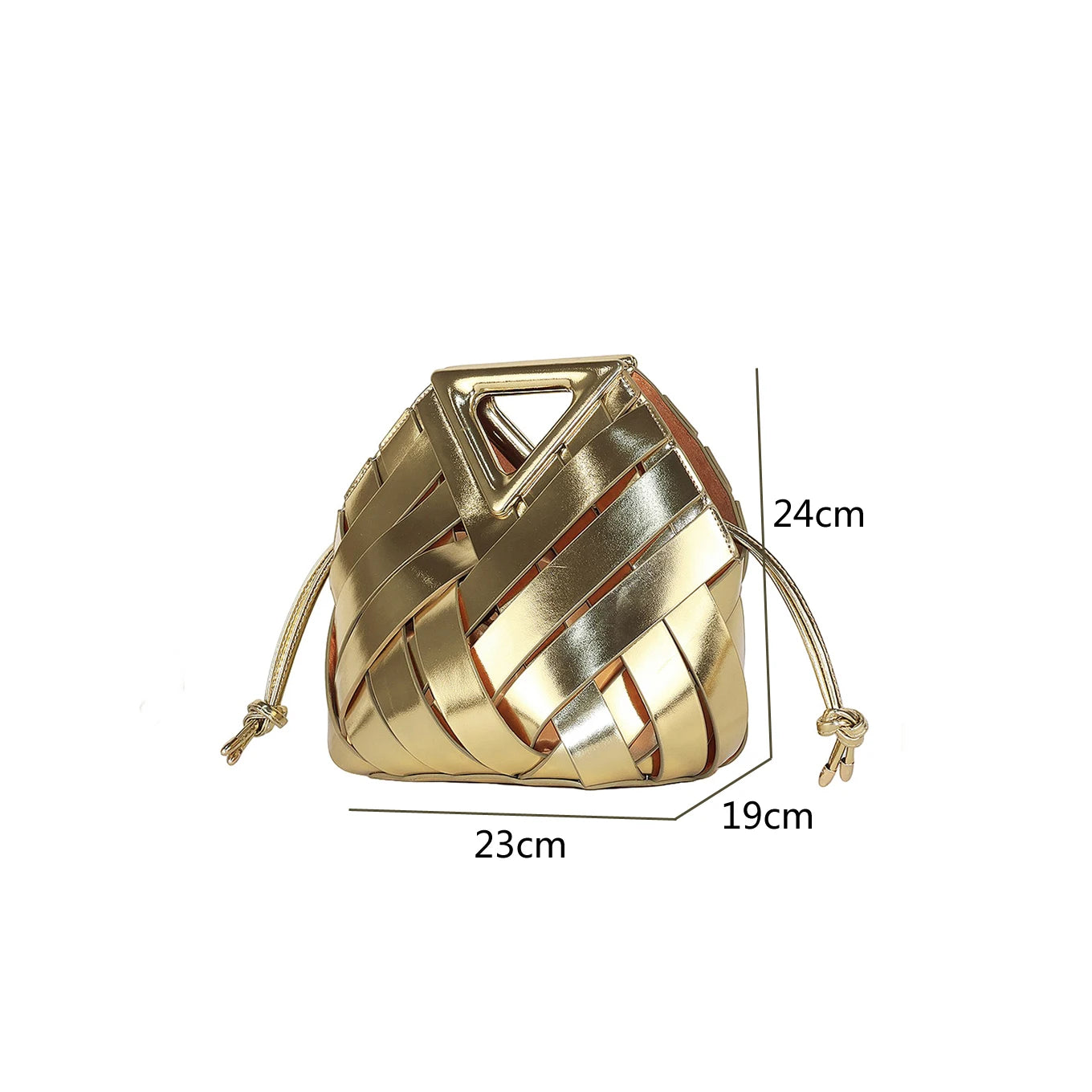 Gold Bags Purses for Shoulder Bags Crossbody Bag Handmade