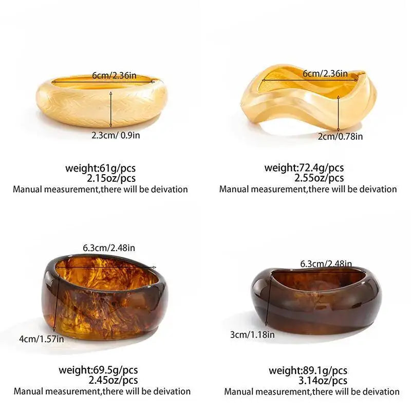 Chunky Resin Bangle