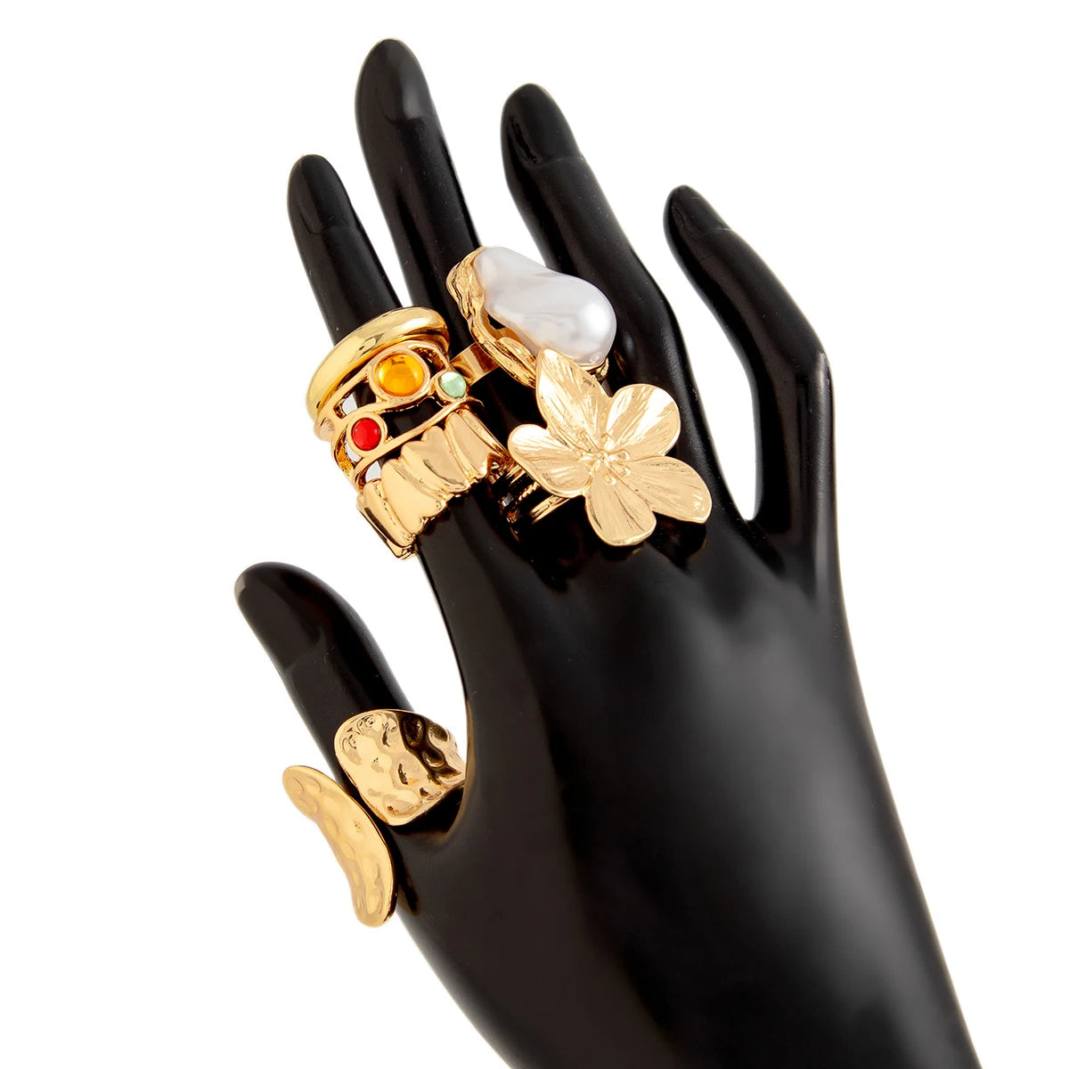 Baroque Flower Ring