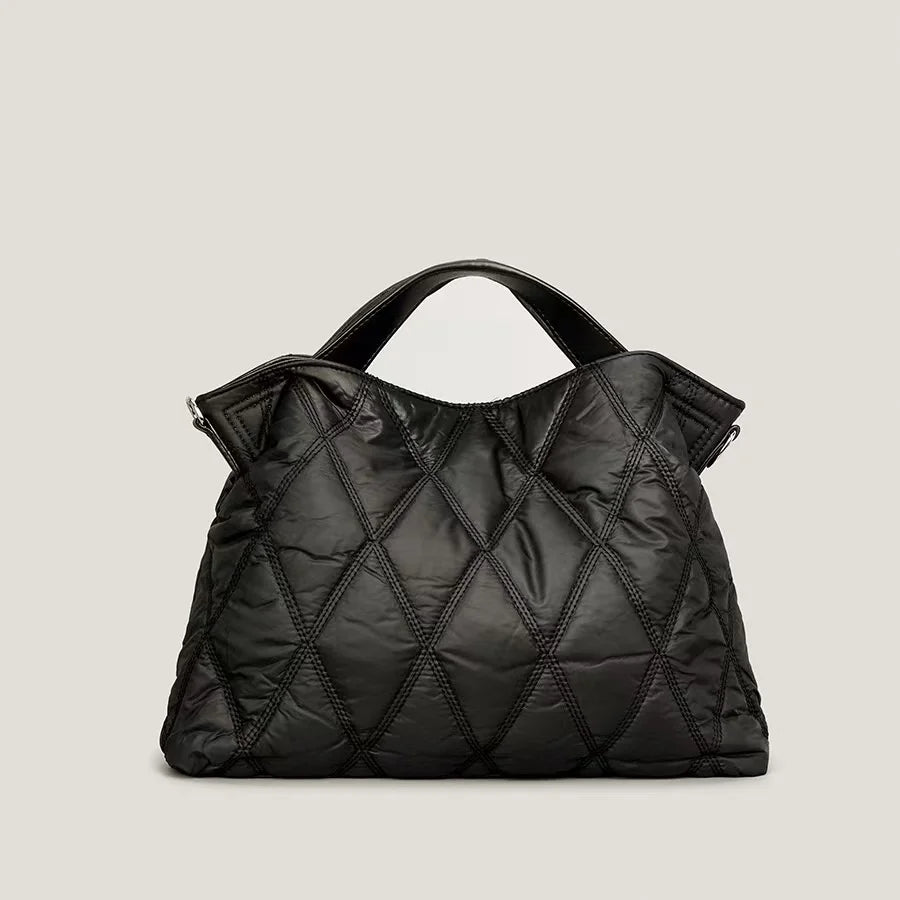 Quilted Puffer Shoulder Bag