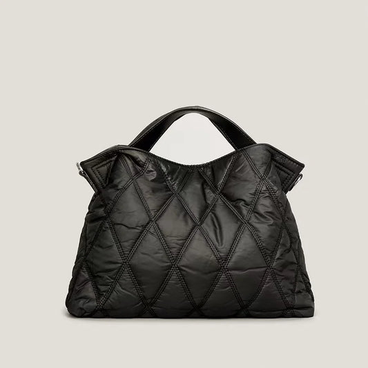 Quilted Puffer Shoulder Bag