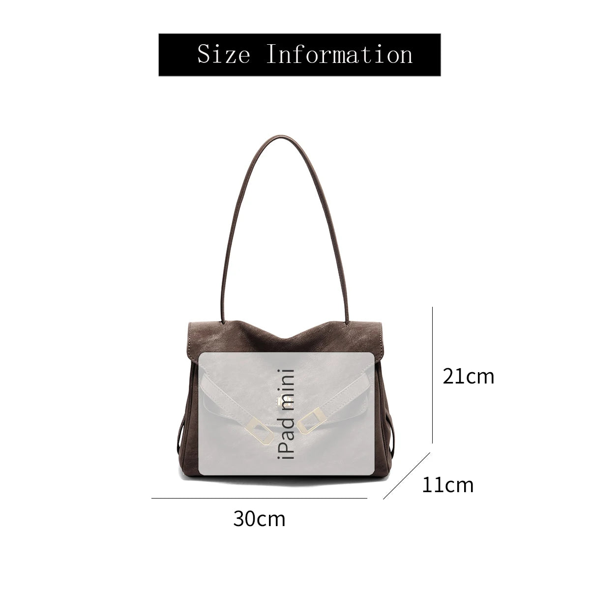 FOXER Soft Leather Large Shoulder Bag 2026