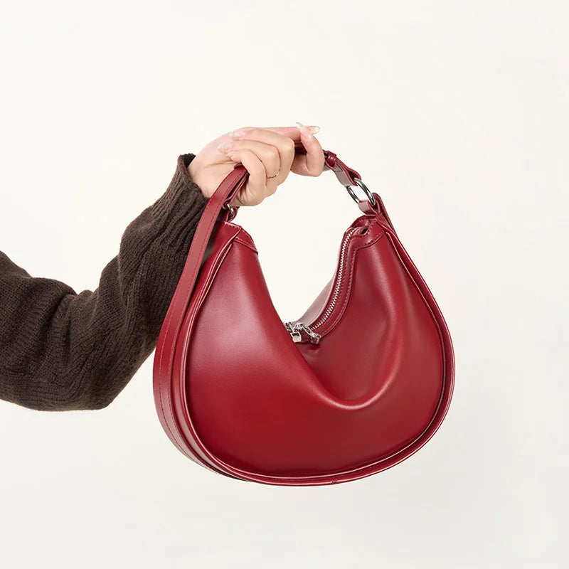 YANATARI Vintage Leather Crossbody Bag