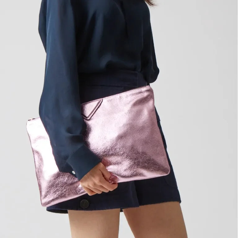 Elegant PU Leather Envelope Clutch Bag for Women
