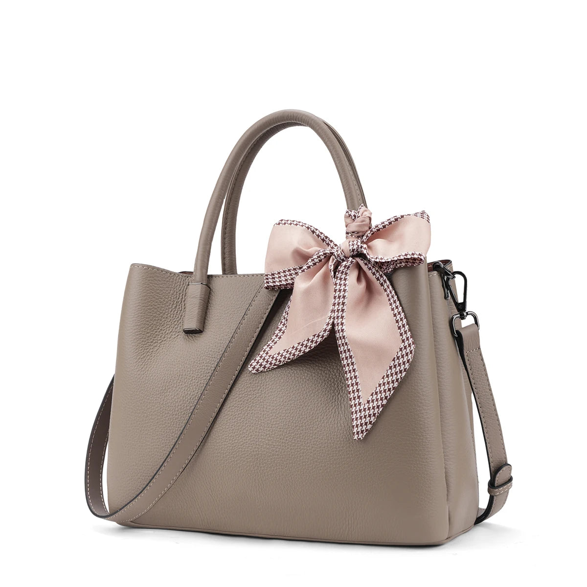 LA FESTIN Leather Top Handle Crossbody Bag