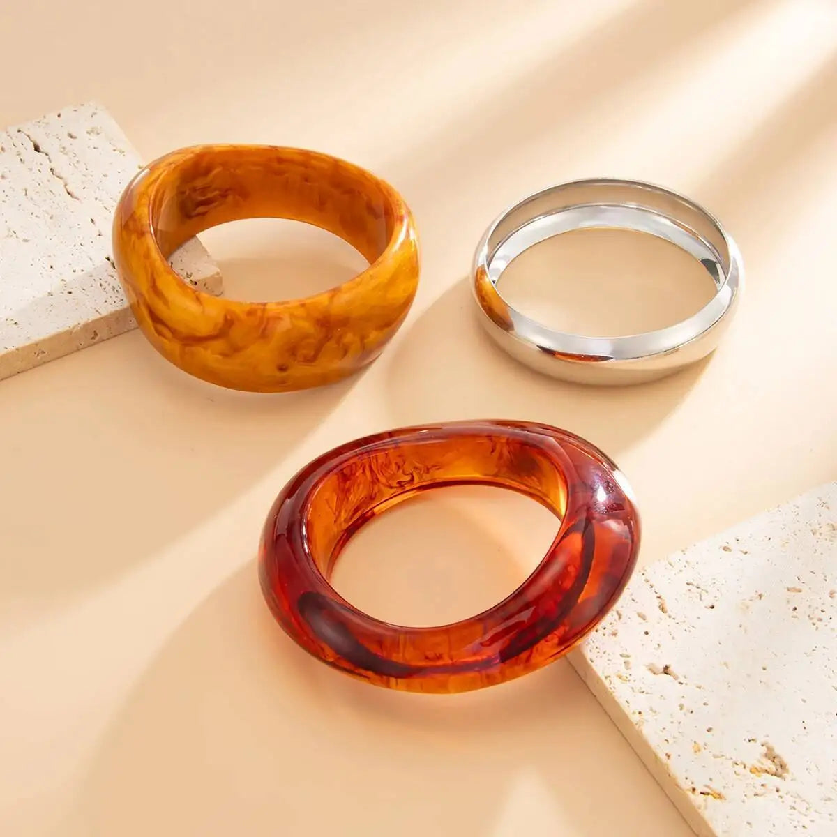 Brown Resin Bangle